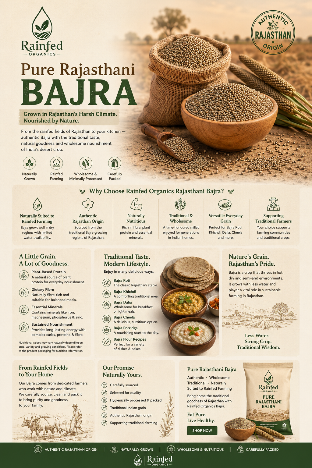 Pure Rajasthani Bajra