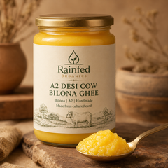 Rainfed Organics A2 Desi Cow Bilona Ghee