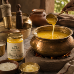 Rainfed Organics A2 Desi Cow Bilona Ghee