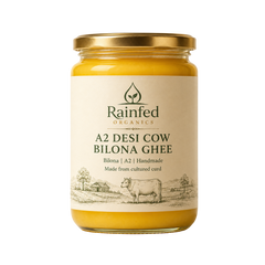 Rainfed Organics A2 Desi Cow Bilona Ghee