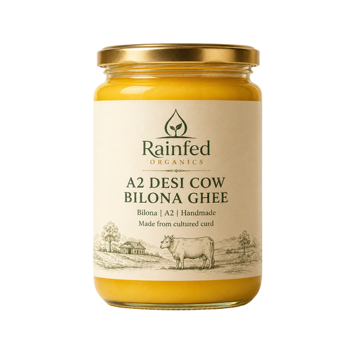 Rainfed Organics A2 Desi Cow Bilona Ghee