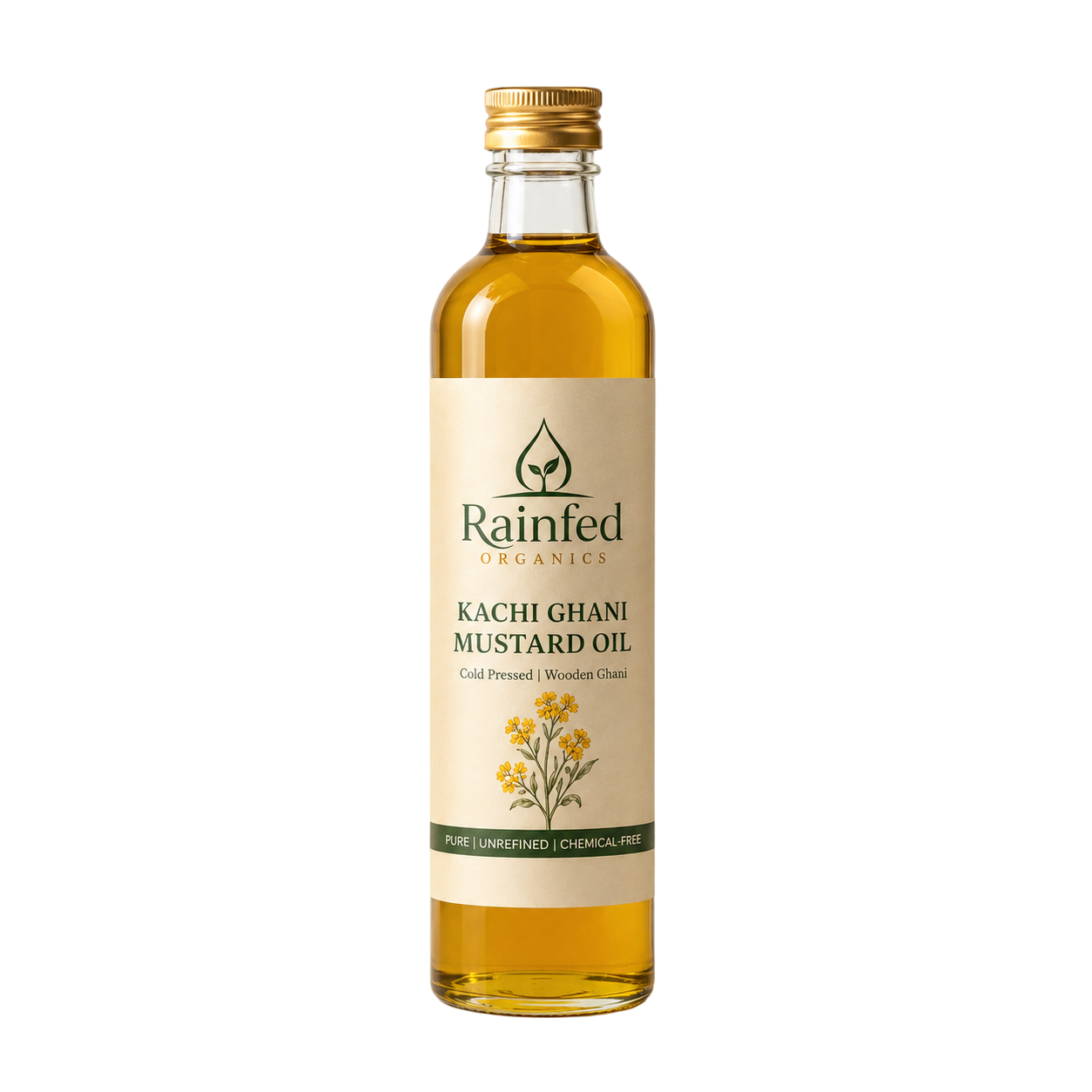 Rainfed Organics Cold Pressed Mustard Oil